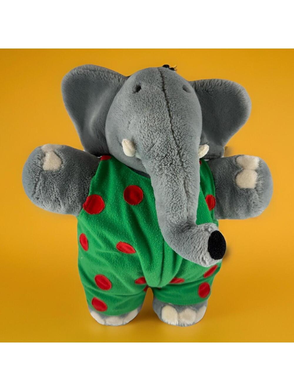 Vintage 1998 Babar Raddle Plush by Baby GUND 12"